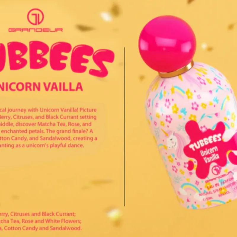 Tubbees Unicorn Vanilla 