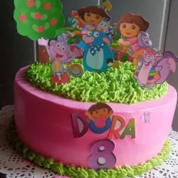 Cake redondo temático 