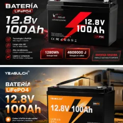 🔋BATERÍA 12V x 100 Ah