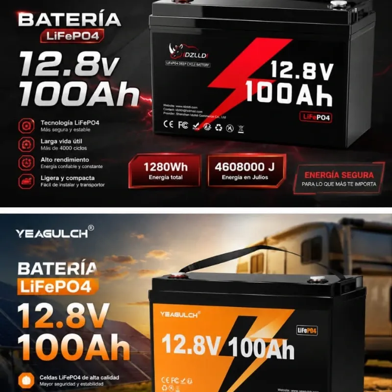 🔋BATERÍA 12V x 100 Ah