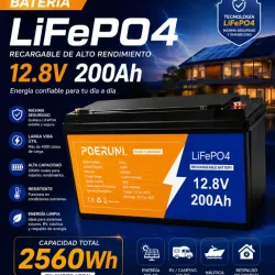 🔋BATERÍA 12V x 200Ah