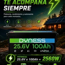🔋BATERÍA 25.6V x 100 Ah