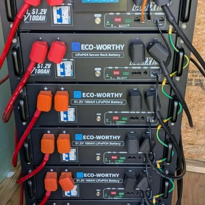 🔋 BATERÍA INTELIGENTE ECO-WORTHY – LiFePO4 51.2v * 100Ah ** 5.12 kWh** ⚡