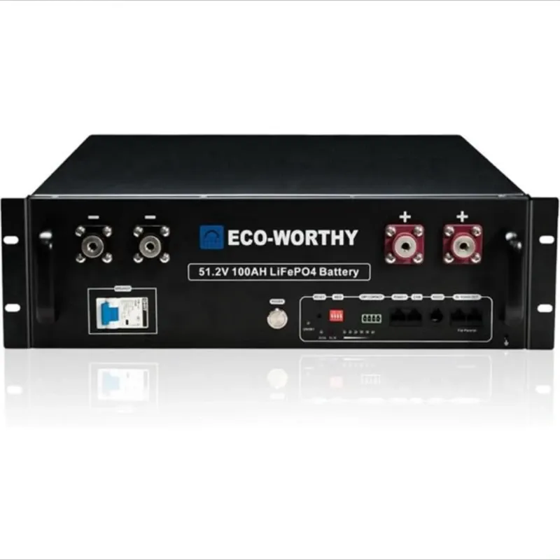 🔋 BATERÍA INTELIGENTE ECO-WORTHY – LiFePO4 51.2v * 100Ah ** 5.12 kWh** ⚡