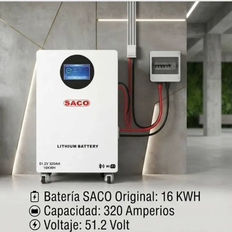 🔋 BATERÍA SACO DE LITIO 16 KWH 🔋 ⚡
