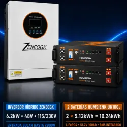 🔥 COMBO DE ENERGÍA SOLAR 10 KWH 🔥