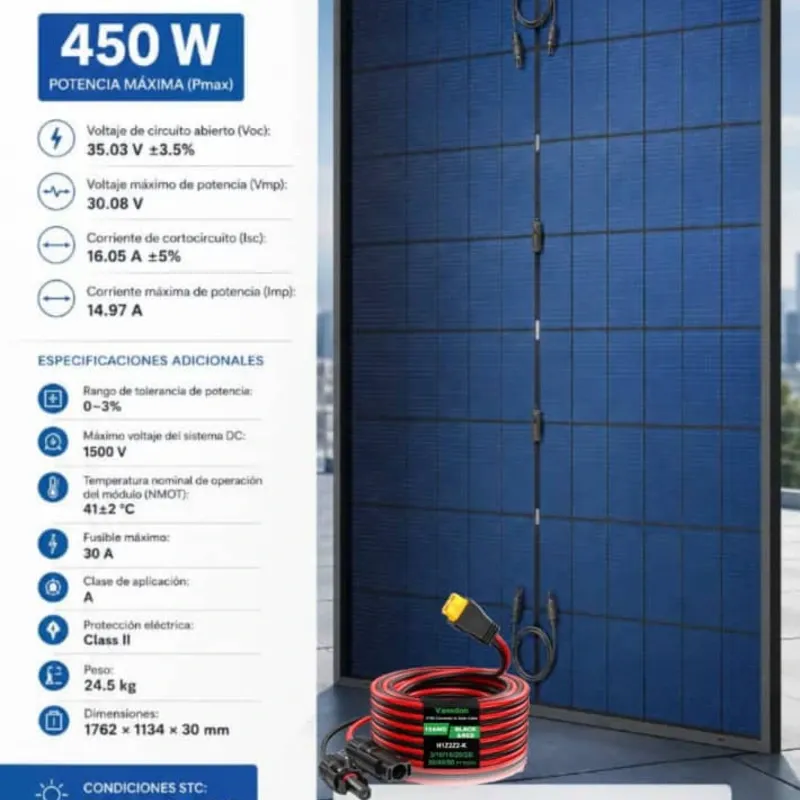 🔋☀️ COMBO SOLAR 450W ☀️🔋
