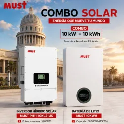 COMBO SOLAR MUST 10 kW + 10 kWh