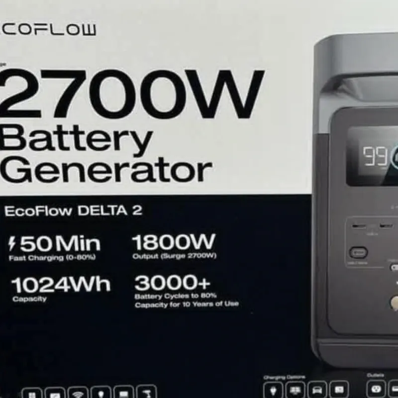 🔋 ECOFLOW DELTA 2 - ESTACIÓN DE ENERGÍA PORTÁTIL