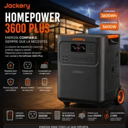 🔋 ESTACIÓN DE ENERGÍA JACKERY 3600 PLUS ⚡ 🔋
