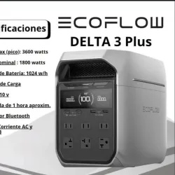 ESTACIÓN DE ENERGÍA PORTÁTIL ECOFLOW DELTA 3 PLUS ⚡