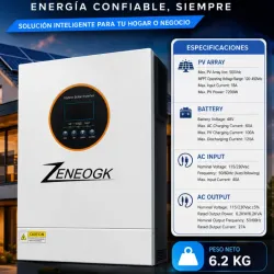 ⚡ INVERSOR HÍBRIDO 6.2 KW – 48V ⚡