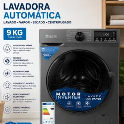 🔥🧺 LAVADORA AUTOMÁTICA 9 KG 🔥