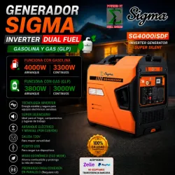 *PLANTA ELÉCTRICA SIGMA Inverter 4000 W