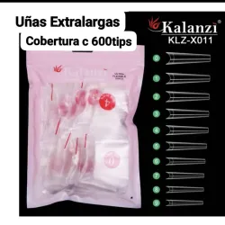 Paquete de  Uñas extralargas 600tips