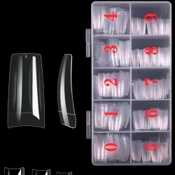 Uñas transparentes