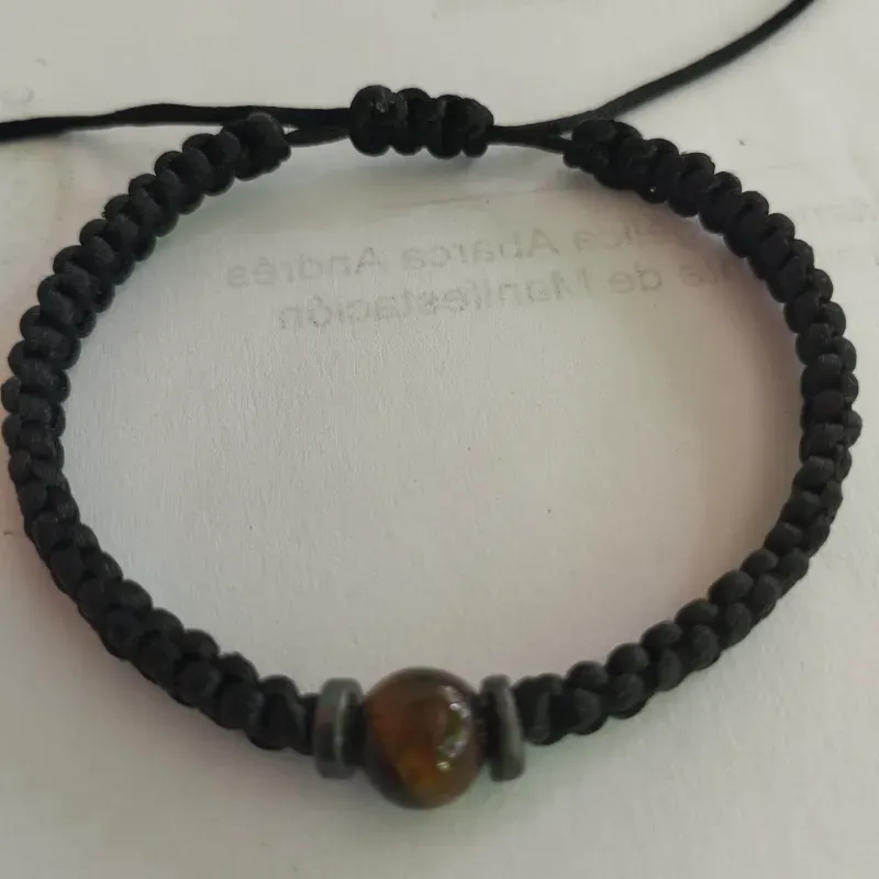 Pulsera con ojo de tigre