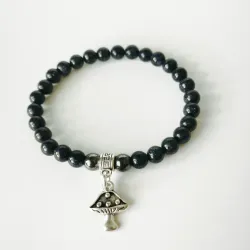 Pulsera de Venturina azul