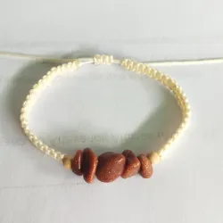 Pulsera de Venturina café