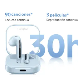 AUDÍFONOS INALÁMBRICOS REDMI ACTIVE 6 (BLANCO Y NEGRO)