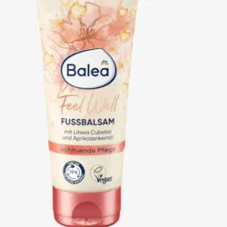 BÁLSAMO DE PIES CON MANTECA DE  CACAO Y ACEITE DE SEMILLA DE ALBARICOQUE