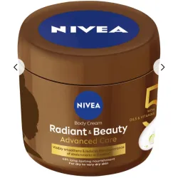 CREMA CORPORAL NIVEA RADIANT AND BEAUTY ADVANCED PARA PIEL MUY SECA 400 ml