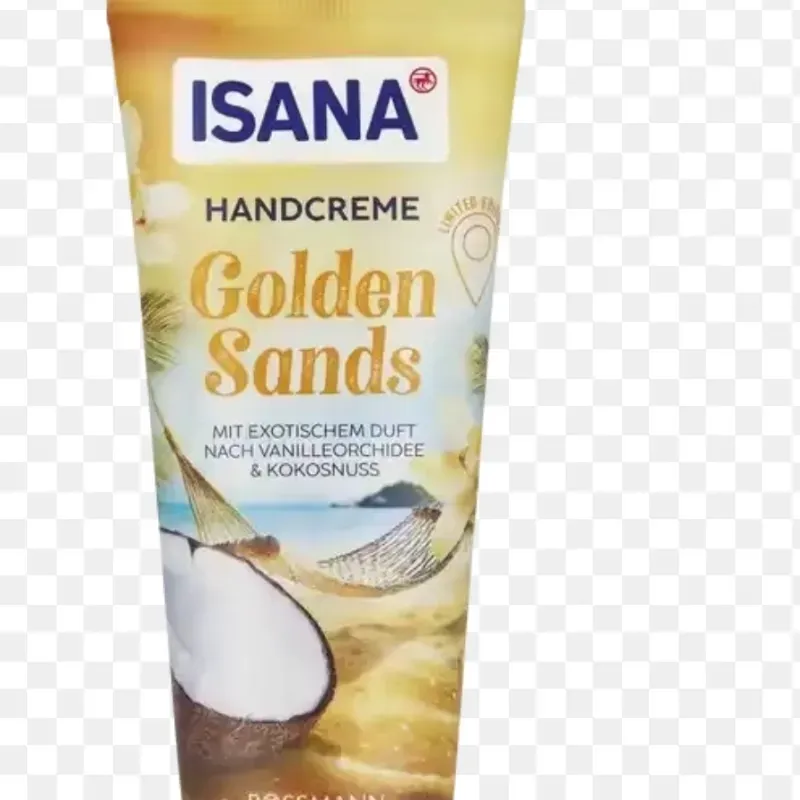 CREMA DE MANOS EDICIÓN LIMITADA GOLDEN SANDS AROMA EXÓTICO DE ORQUÍDEA, VAINILLA Y COCO (100ml)