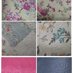 EDREDONES QUEEN (VARIOS MODELOS Y COLORES A ESCOGER) 