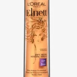 L'ORÉAL PARIS Elnett SPRAY DE PEINADO PROTECCIÓN CONTRA EL CALOR 3 DÍAS LISO, 170 ml