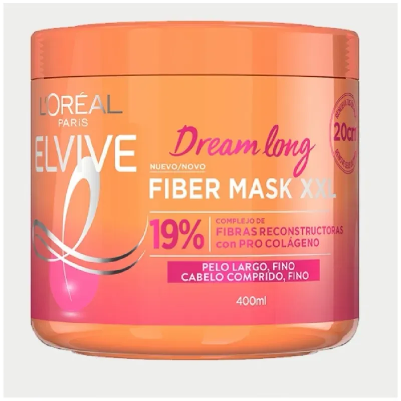 LA FIBERMASK DE ELVIVEDREAMLONG ES UN TRATAMIENTO ESPECIALIZADO EN CUIDAR, RECONSTRUIR Y PROTEGER EL PELO LARGO 