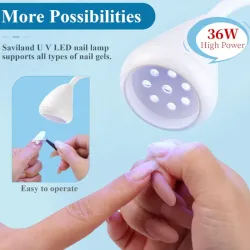 LÁMPARA SOFT GEL (SAVILAND 36 WATT)