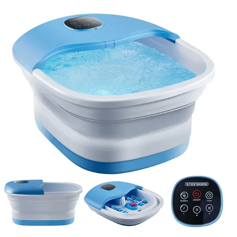 PALANGANA HIDROMASAJE PLEGABLE CON MANDO EXTRAÍBLE (220 v) 