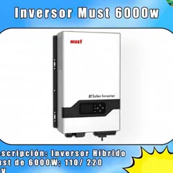 ✅ Inversor Must de 6k