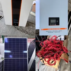 Kit solar completo (de 5kw y 5kwh en batería)