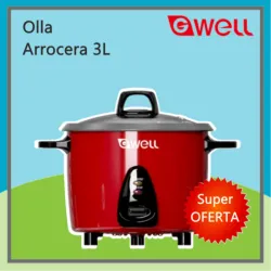 Olla arrocera eléctrica 3L