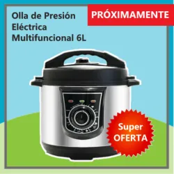 Olla de presión eléctrica 6L