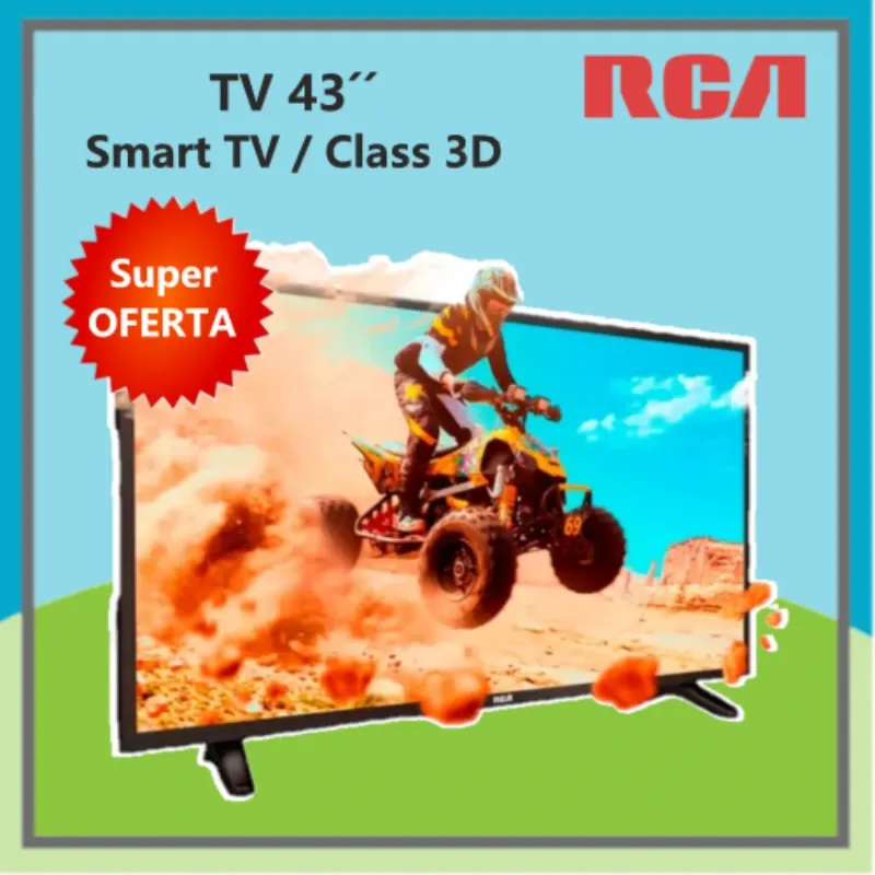 "RCA" Smart TV LED 43 - Class 3D