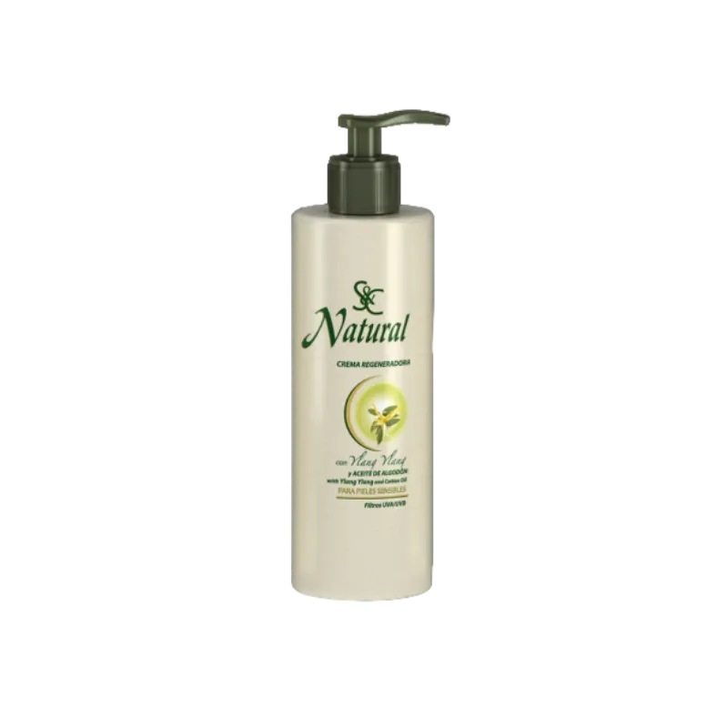 S&C Natural Crema Regeneradora con Ylang Ylang 400 mL