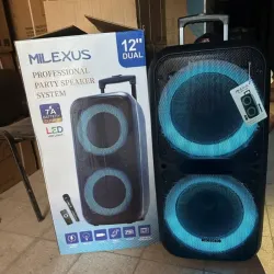 Bocinas recargables grandes marca Milexus
