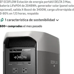 Ecoflow Delta 3 Max 2400W/2048Wh