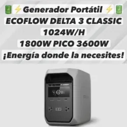 Estación Ecoflow Delta 3 Classic