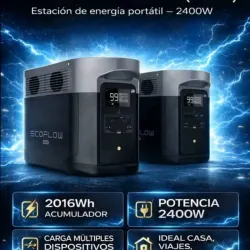Estación Ecoflow Delta Max 2400w