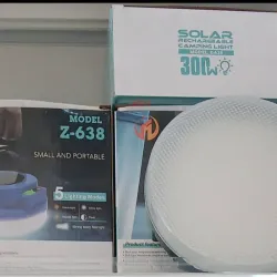 Lampara recargable redonda