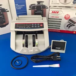 Máquina de contar dinero marca Saco