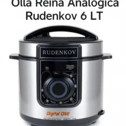 Olla reina analógica marca Rudenkov 6 litros