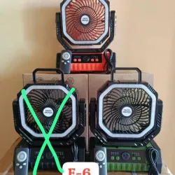 Ventilador recargable F6