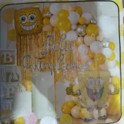 Decoración "Bob Esponja"