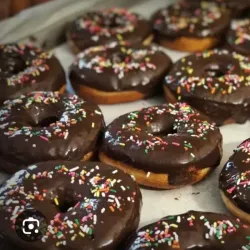 Caja de Donas de Chocolate