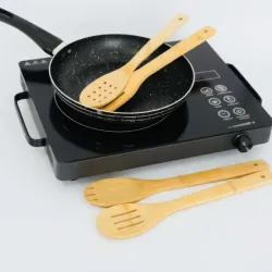 Cocina Infrarrojo + Sartén + Utensilios