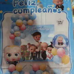 Decoración "Jefe en Pañales"